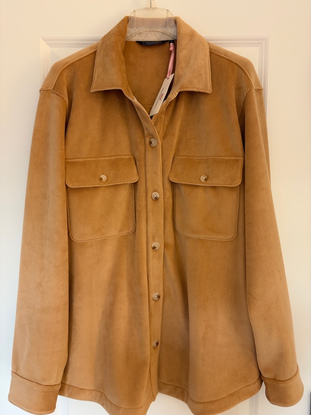 Vineyard Vines Camel Utility Shirt-Jacket (Shacket) - BRAND NEW!